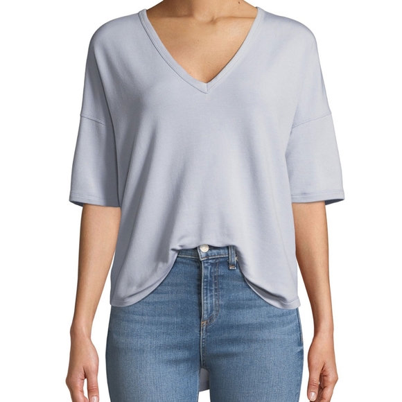 rag & bone Tops - rag & bone Phoenix V-Neck Oversized T-Shirt